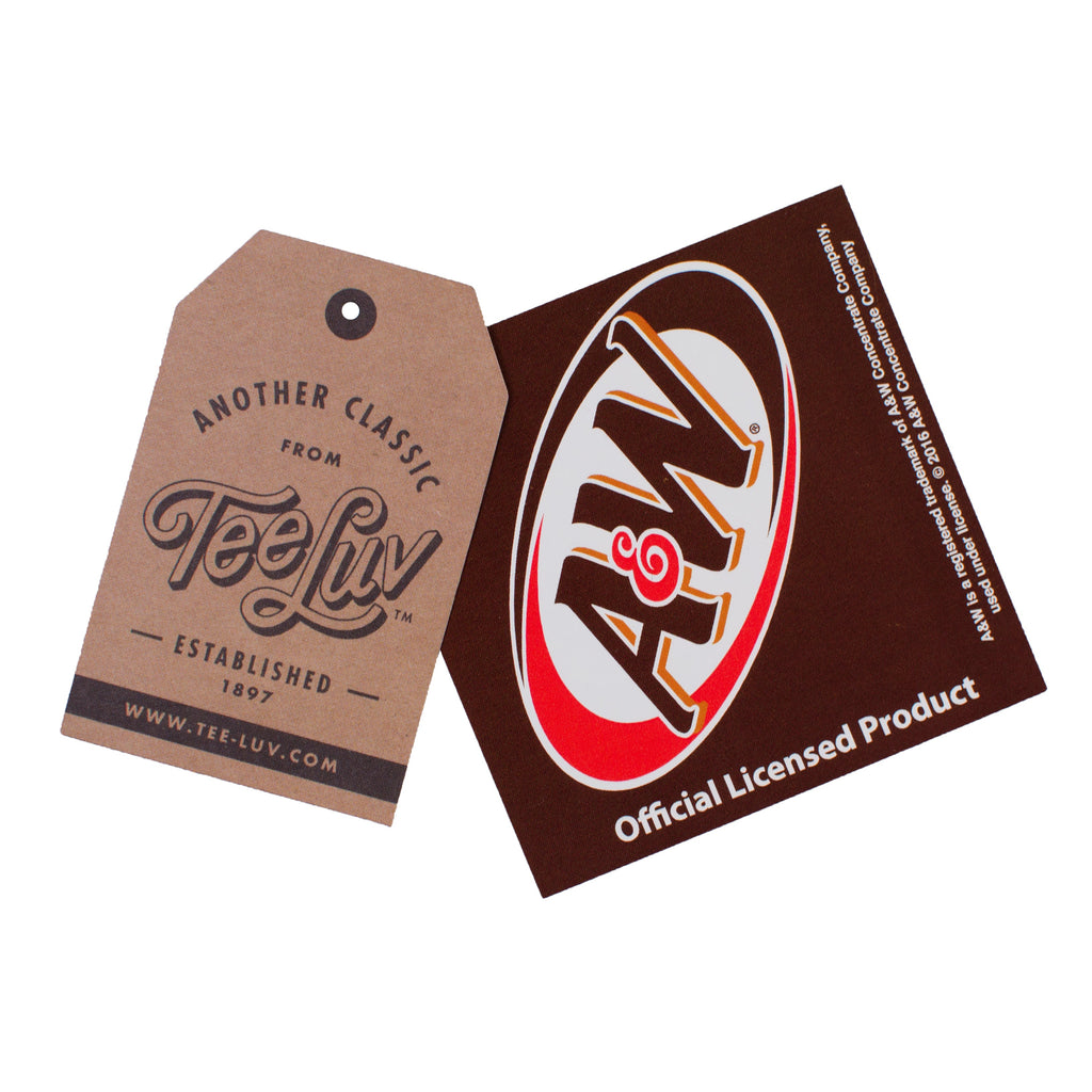 A&W Root Beer Logo Baseball Hat - Brown and Tan