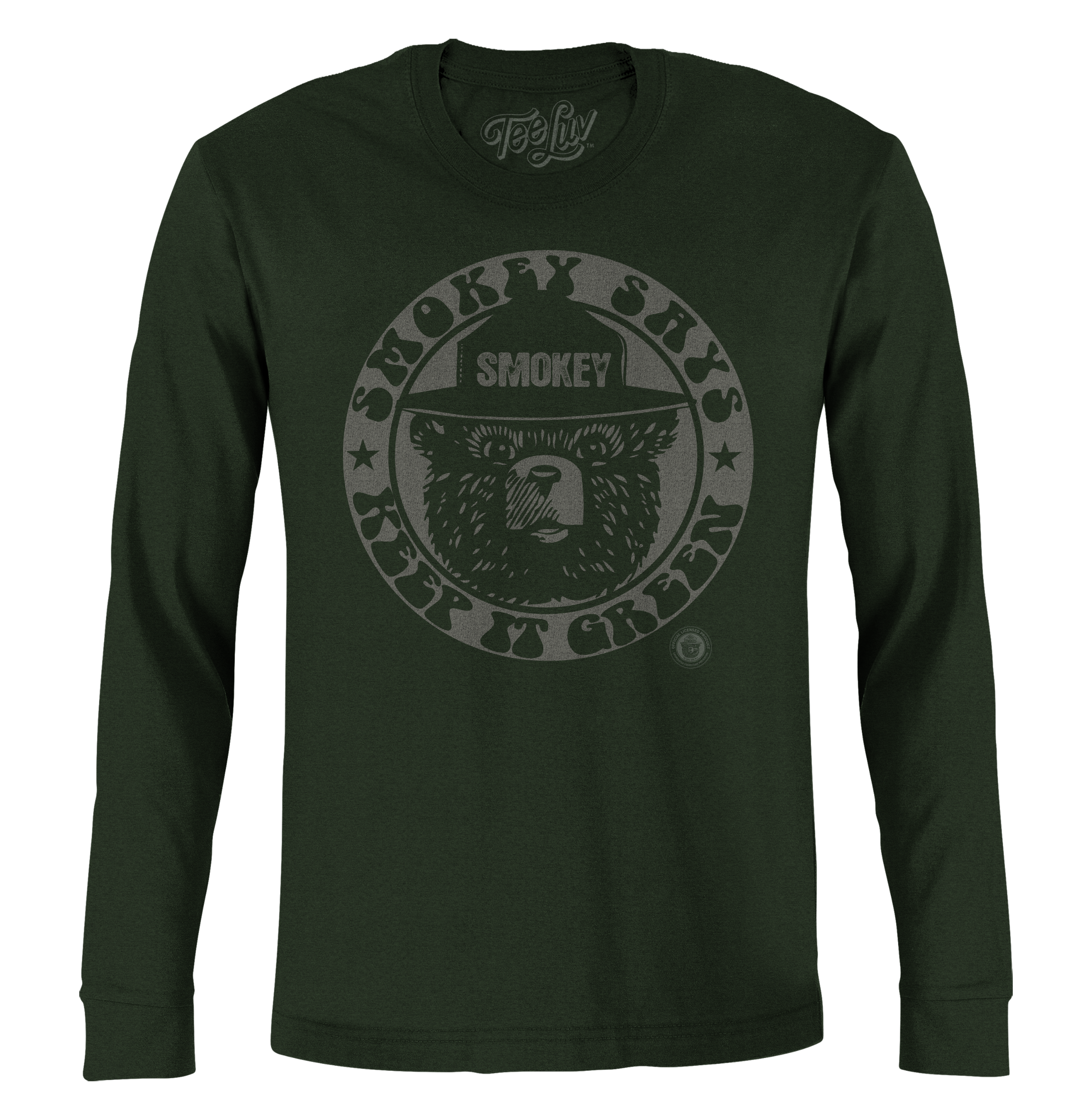 Smokey "Keep It Green" Long Sleeve T-Shirt - Green