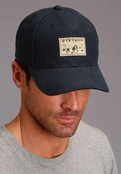 Stetson Oil Skin "The Legend" (Navy) - Ball Cap