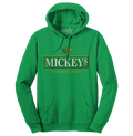 Mickey's Fine Malt Liquor Hornet Logo Hooded Sweatshirt - Kelly Green