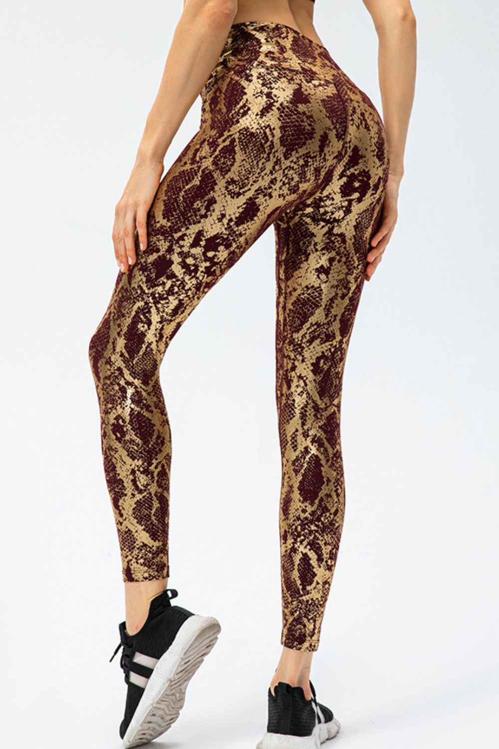 Slim Fit Animal Print Sports Leggings