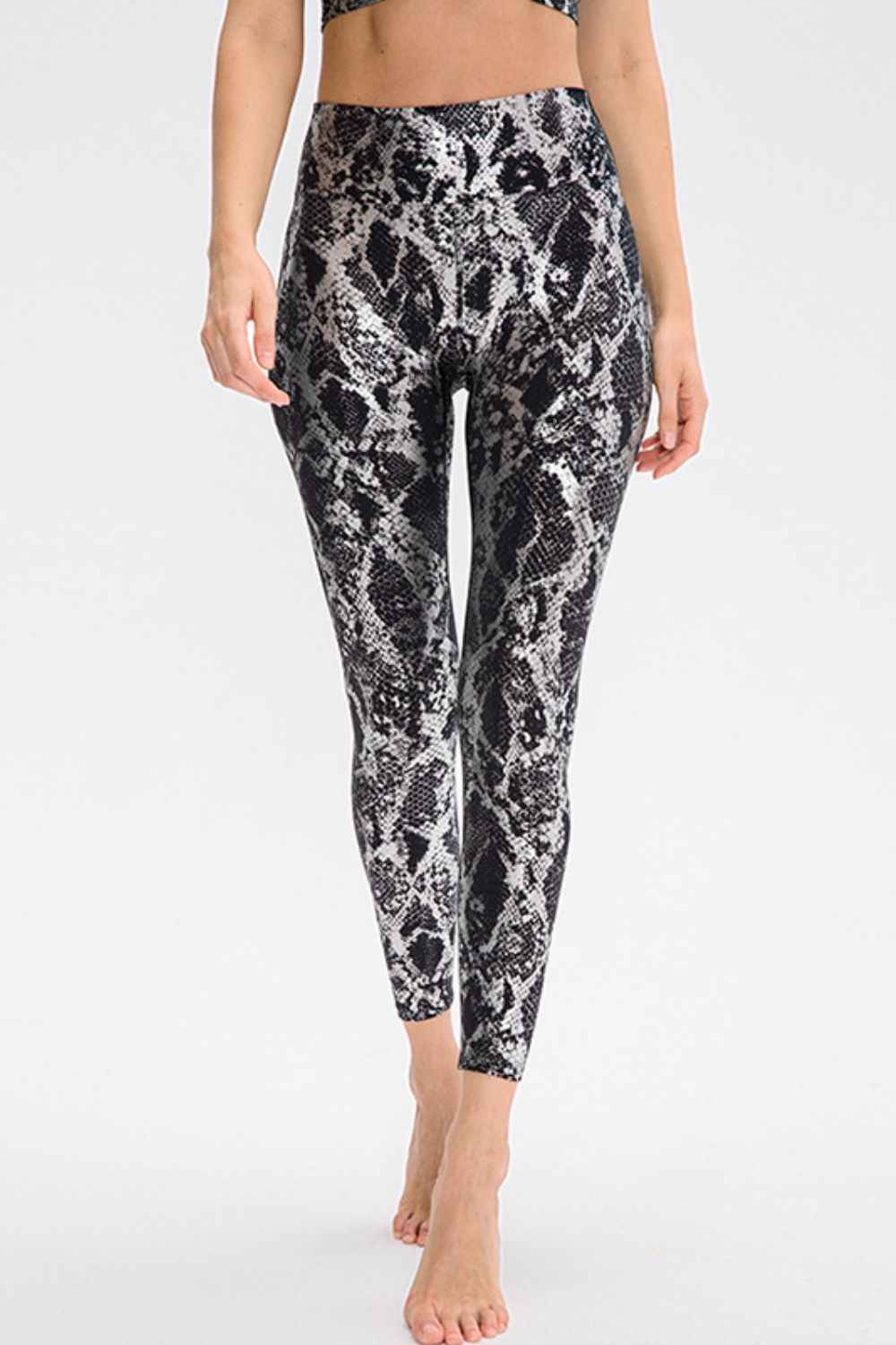 Slim Fit Animal Print Sports Leggings