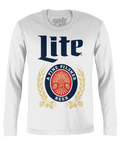 Miller Lite Beer Long Sleeve T-Shirt - White