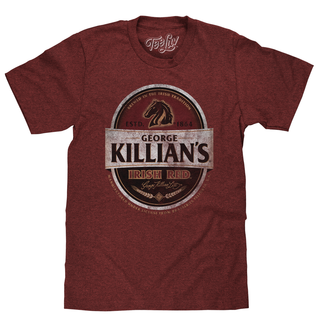 George Killian's Irish Red Lager Logo T-Shirt - Red