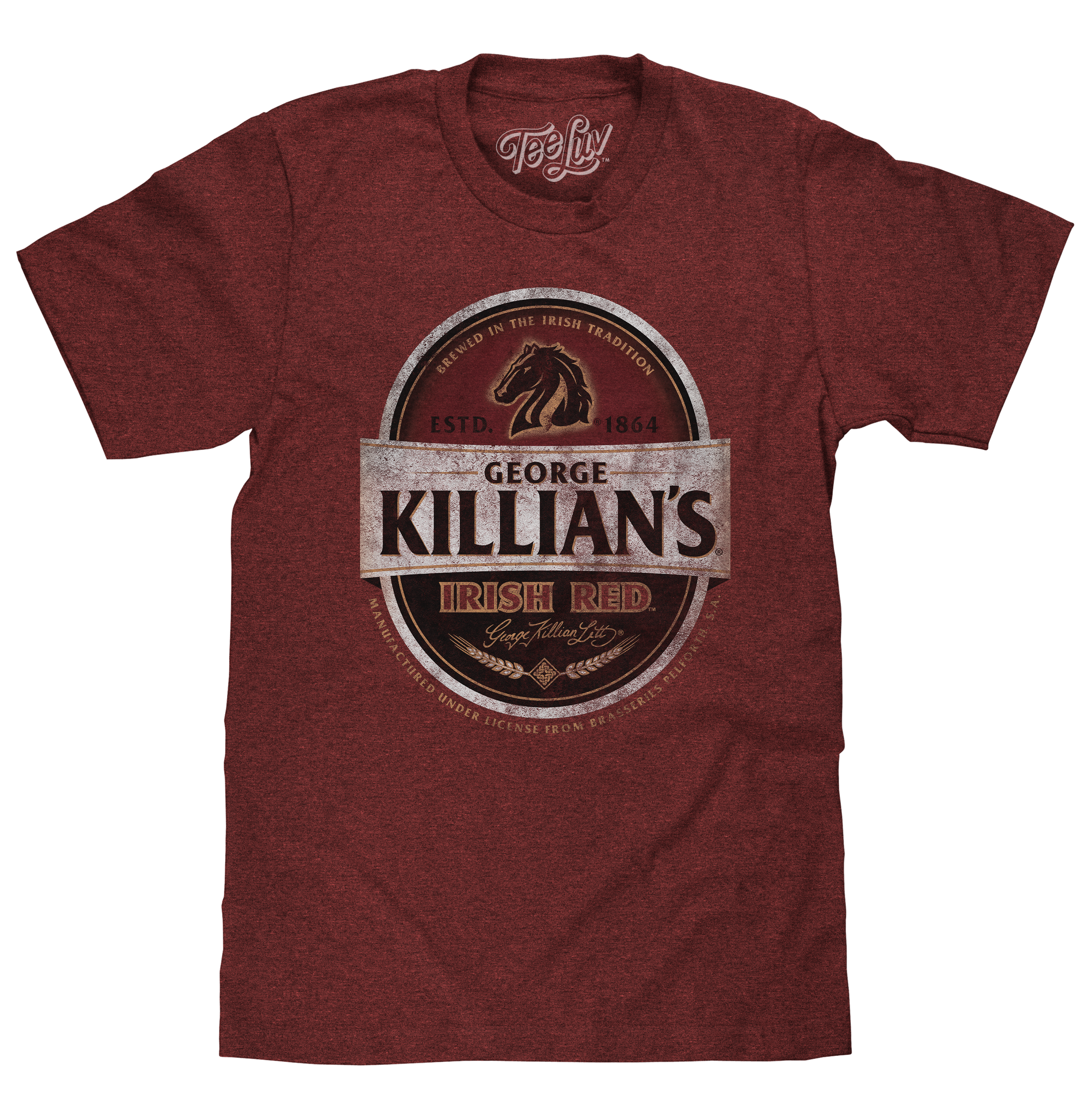 George Killian's Irish Red Lager Logo T-Shirt - Red