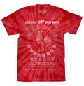Faded Tuong Ot Sriracha Tie Dye T-Shirt - Spider Red