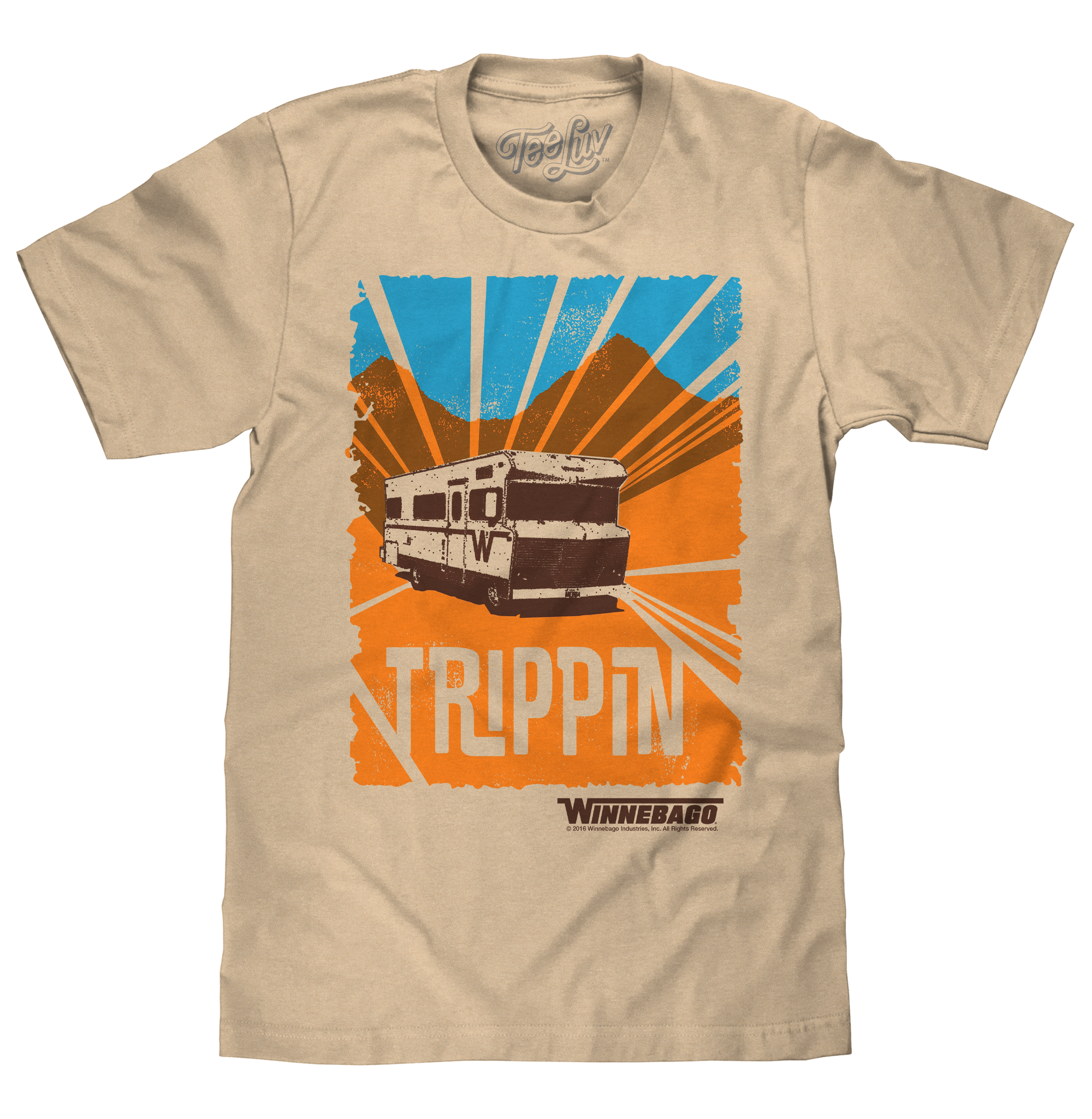 Winnebago "Trippin'" T-Shirt - Cream
