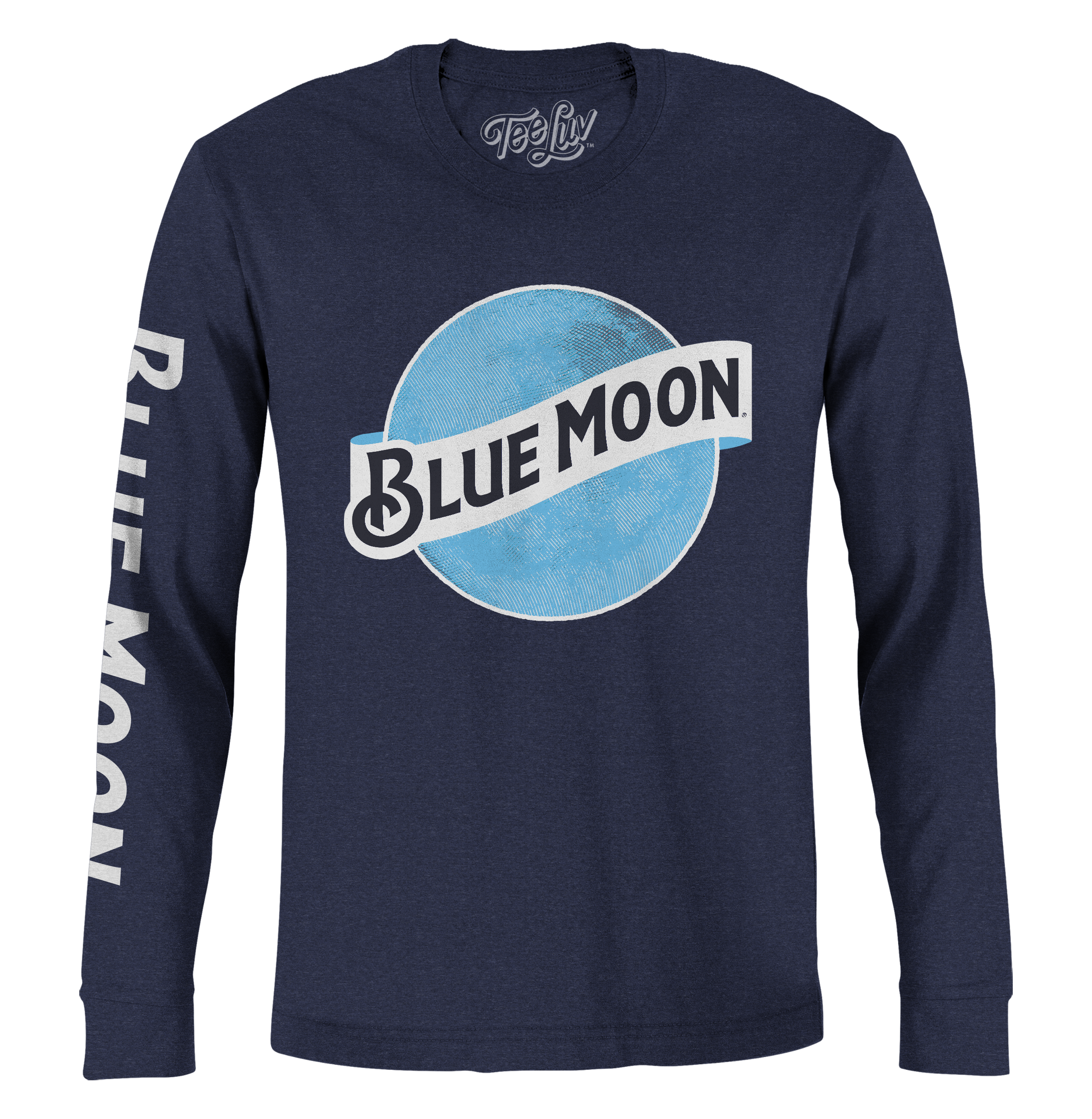 Blue Moon Long Sleeve T-Shirt - Navy