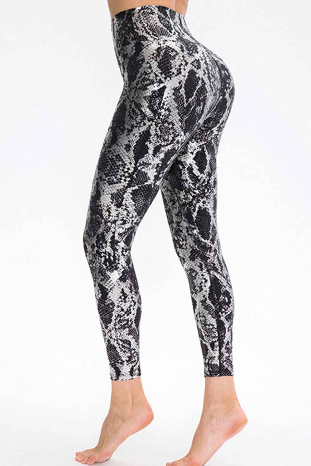 Slim Fit Animal Print Sports Leggings