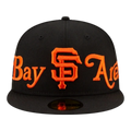 New Era 59FIFTY MLB San Francisco Giants City Nicknames Fitted Hat – Black/Orange