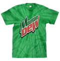 Mountain Dew Logo Tie Dye T-Shirt - Spider Kelly