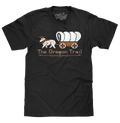 The Oregon Trail Shirt Video Game Logo T-Shirt - Black