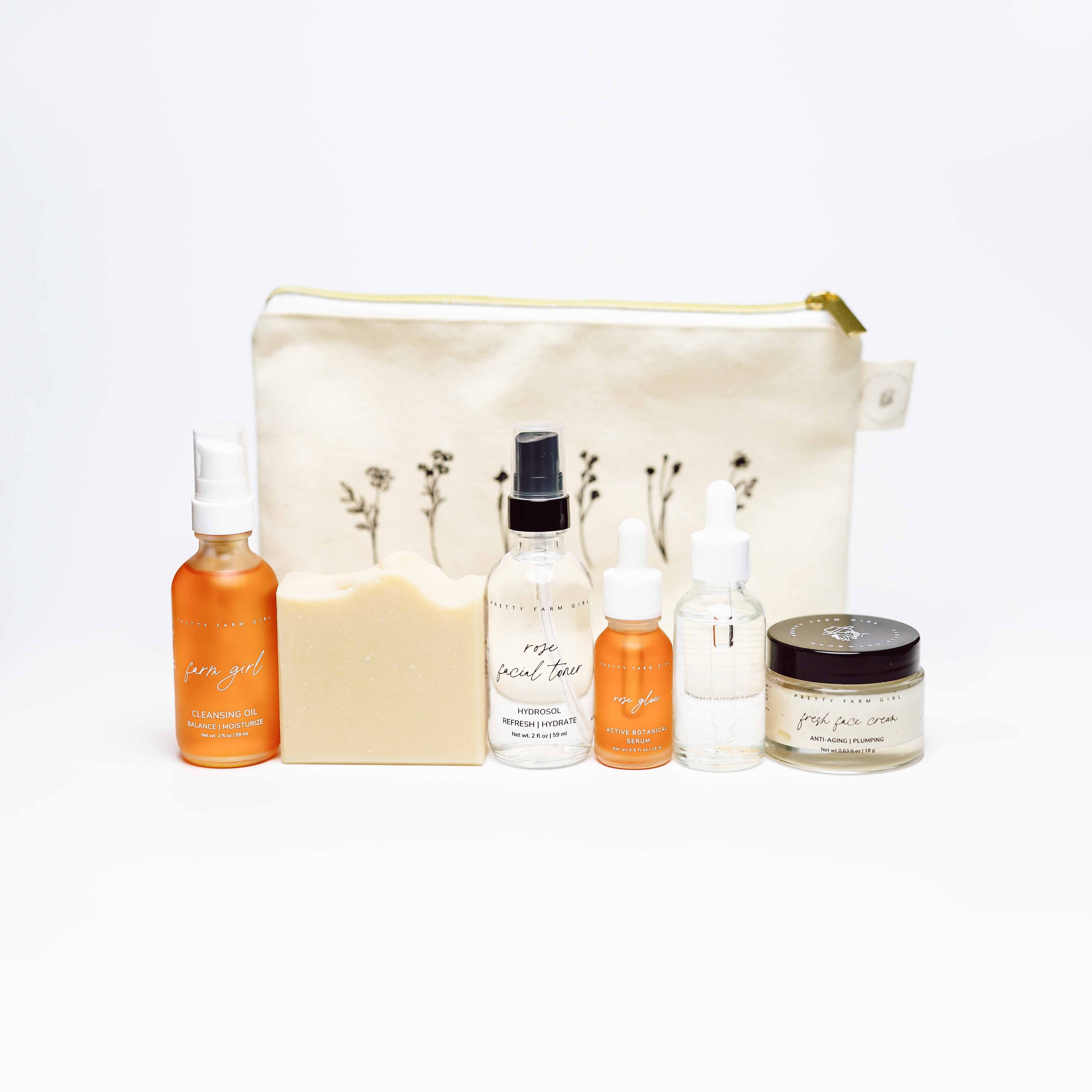 Anti-Aging Skincare Routine Essentials Kit