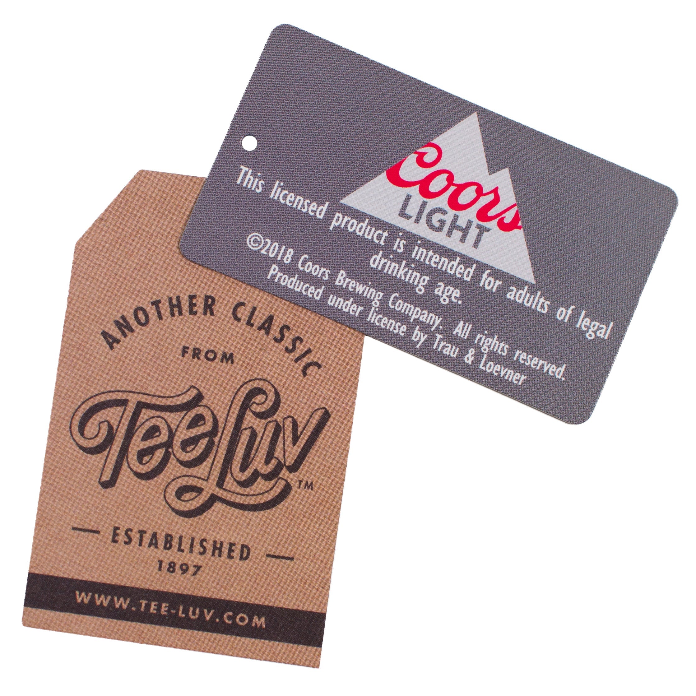 Coors Light Cold as the Rockies Tie Dye T-Shirt - Silver Spider Tie Dye