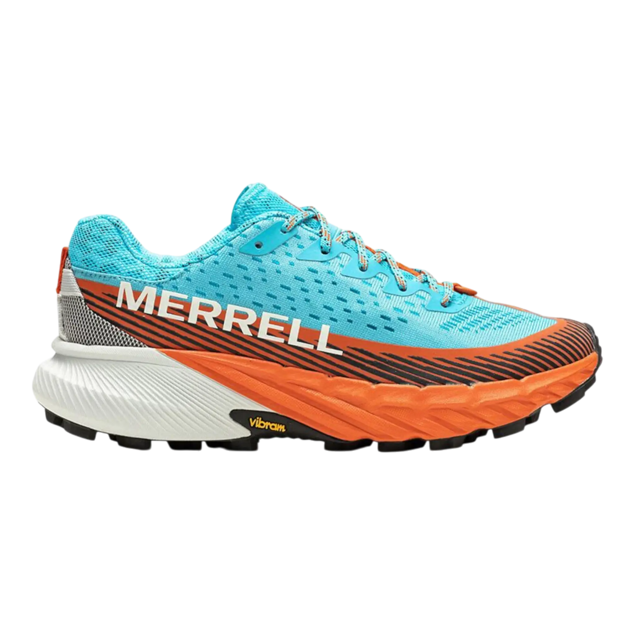 Merrell Agility Peak 5 Women Trail Running Sneakers Atoll/Cloud