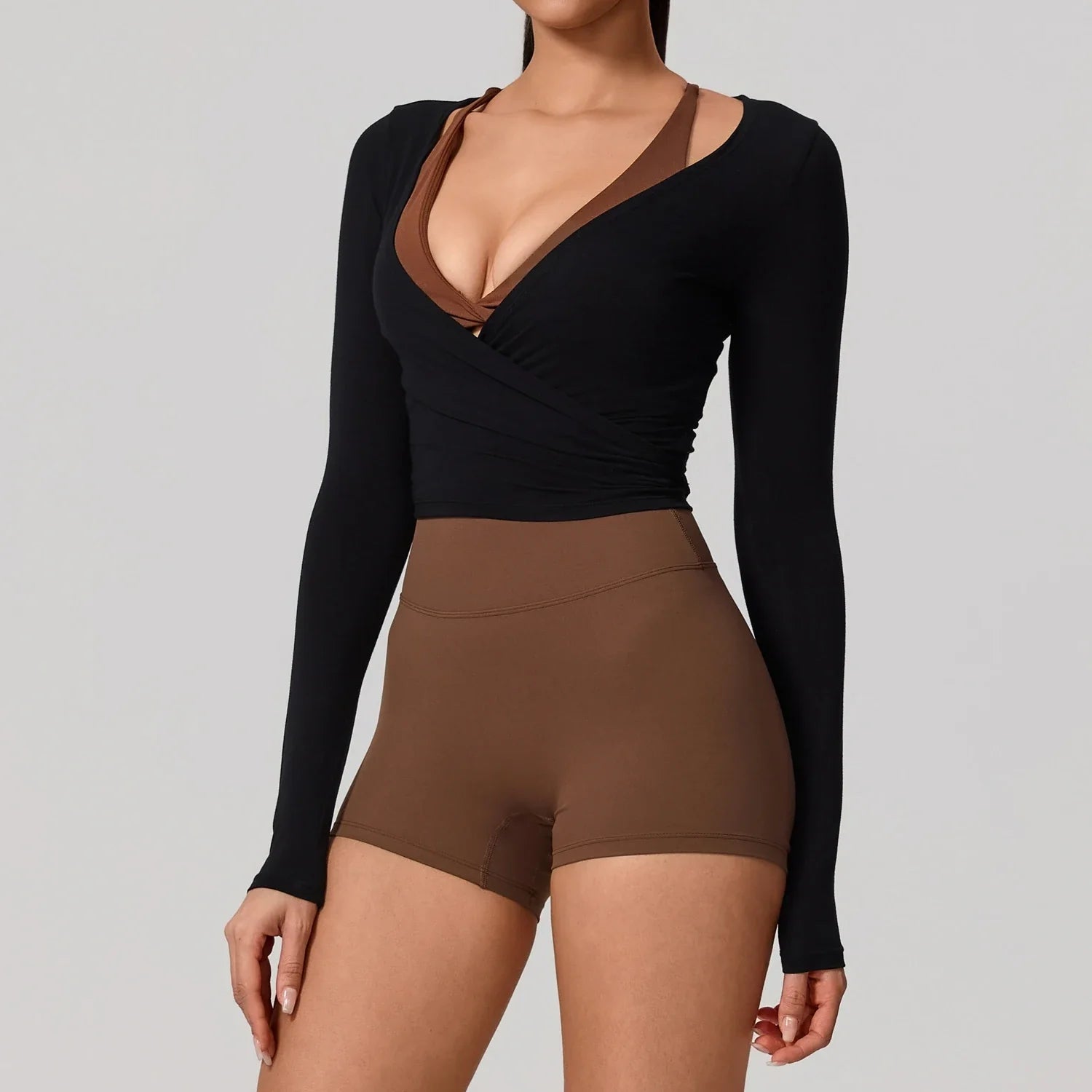 Hearuisavy Women's Quick Dry Yoga Sports Top