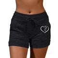 SunnyStride Women's High-Waist Sport Shorts