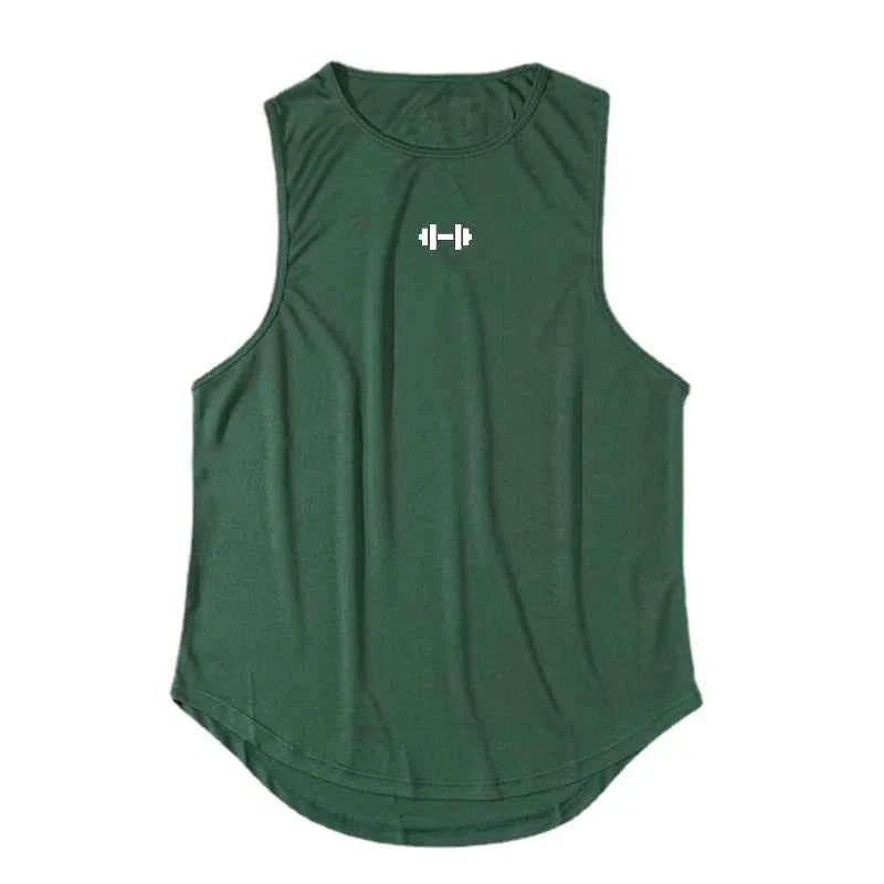 BreezeFit Men's Quick-Dry Gym Tank Top