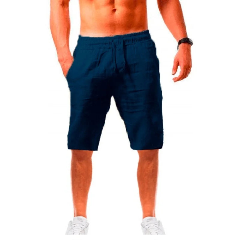 BreezeFit Men's Linen Shorts: Cool, Stylish, Versatile