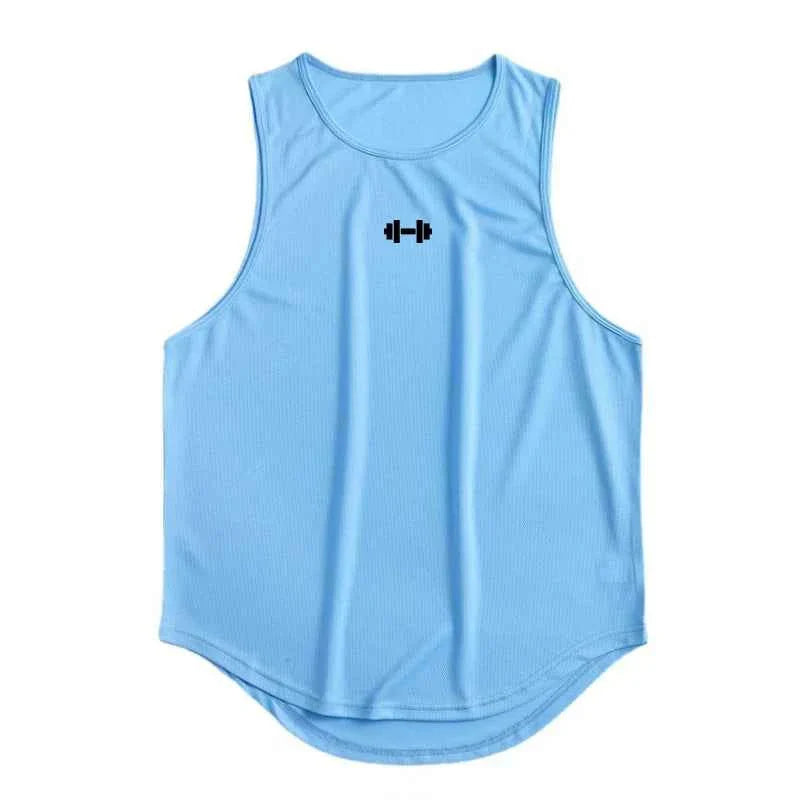 BreezeFit Men's Quick-Dry Gym Tank Top