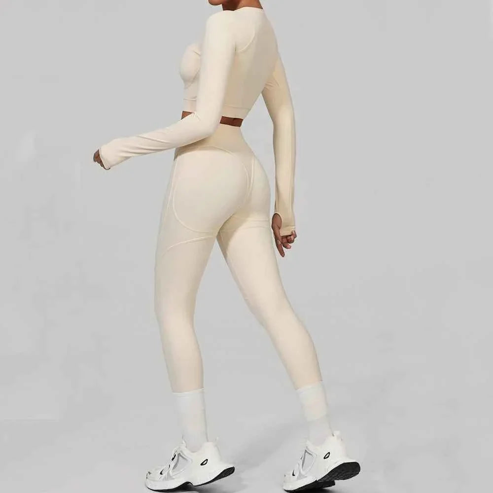 Seamless Yoga High Waist Sports Suit XP160