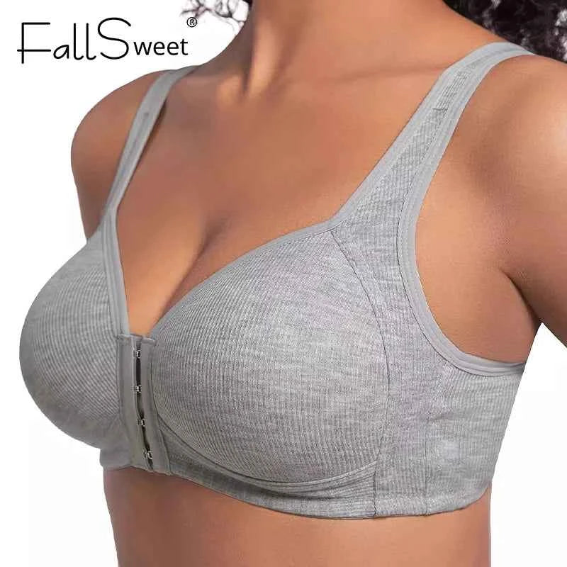 ComfyEase: Seamless Front-Close Bra for Women