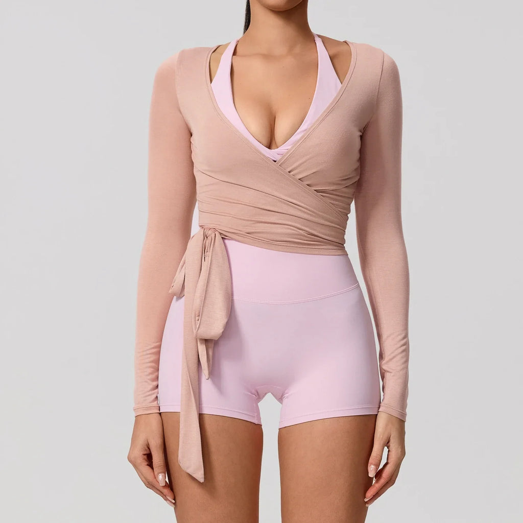 Hearuisavy Women's Quick Dry Yoga Sports Top