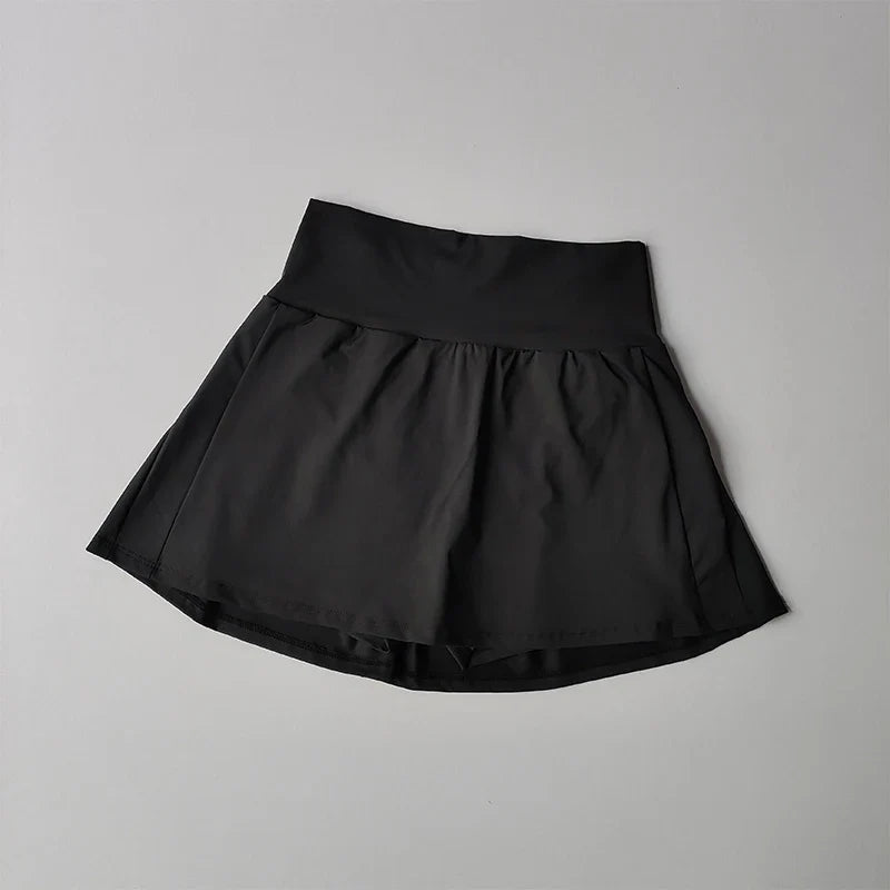 Women's Quick Dry High Waist Sports Skirt