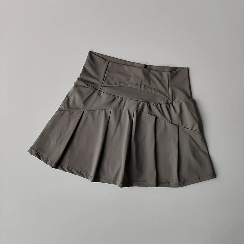 Women's Quick Dry High Waist Sports Skirt