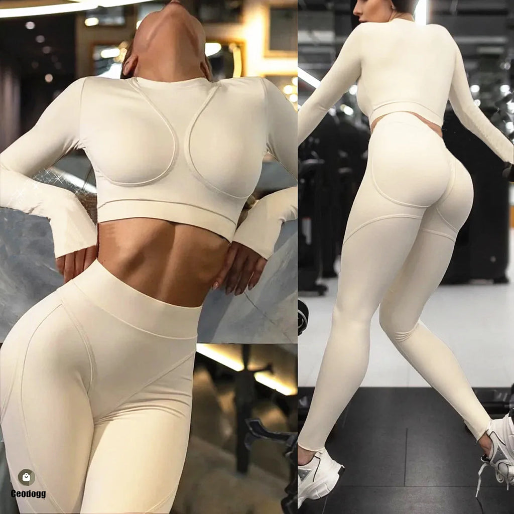 Seamless Yoga High Waist Sports Suit XP160