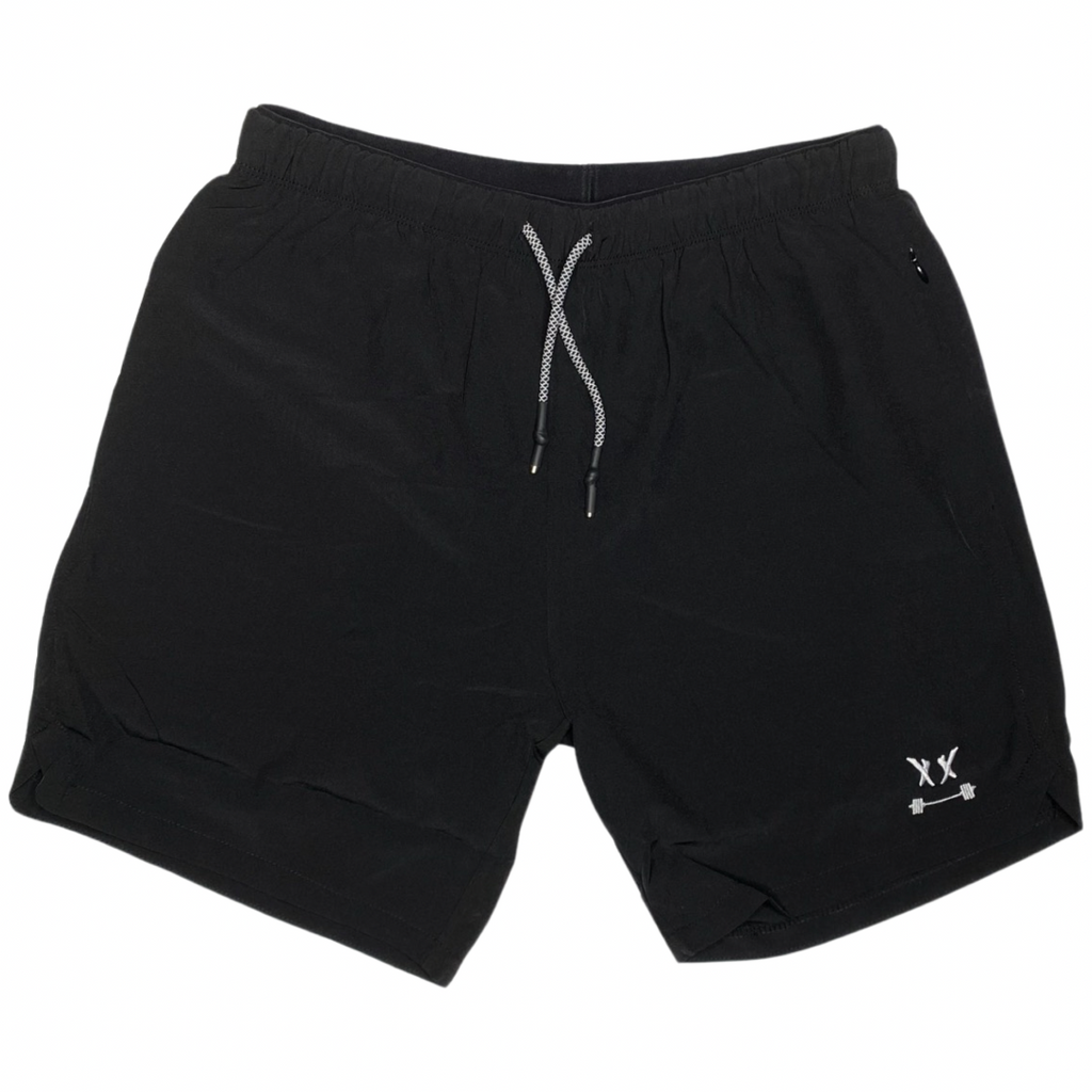 Men's Pro Athletic Shorts - 5" Black Training Shorts