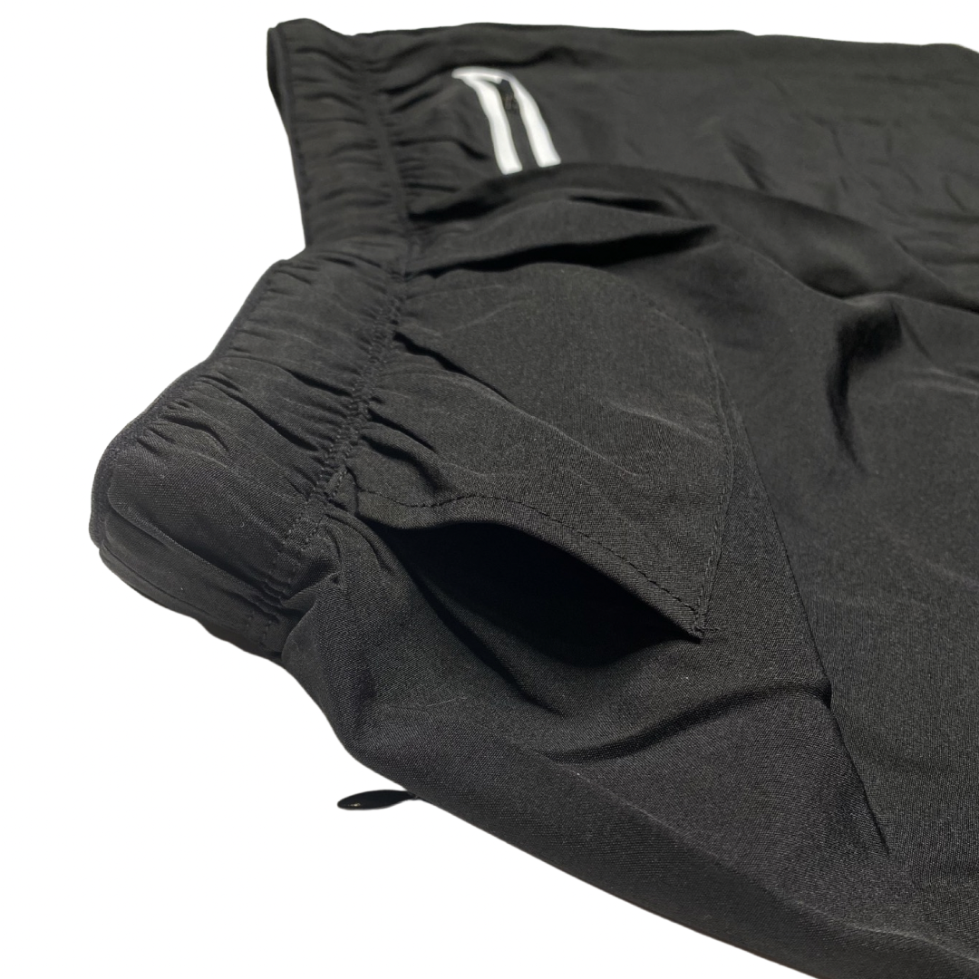 Men's Pro Athletic Shorts - 5" Black Training Shorts