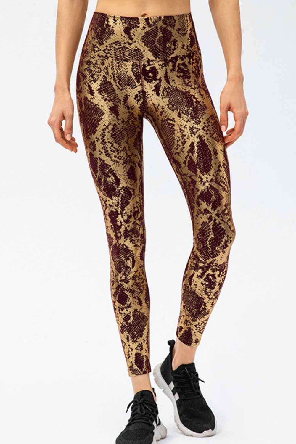 Slim Fit Animal Print Sports Leggings
