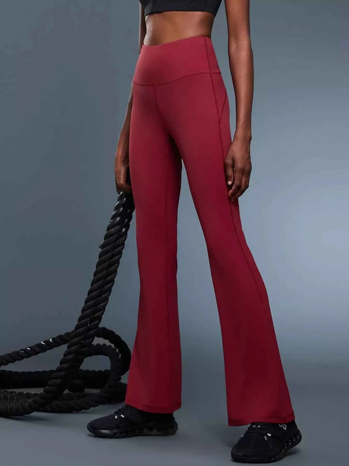High-Waisted Flare Active Pants