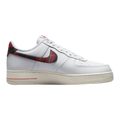 Nike Air Force 1 '07 LV8 Men Sneakers White/Red Tartan Plaid